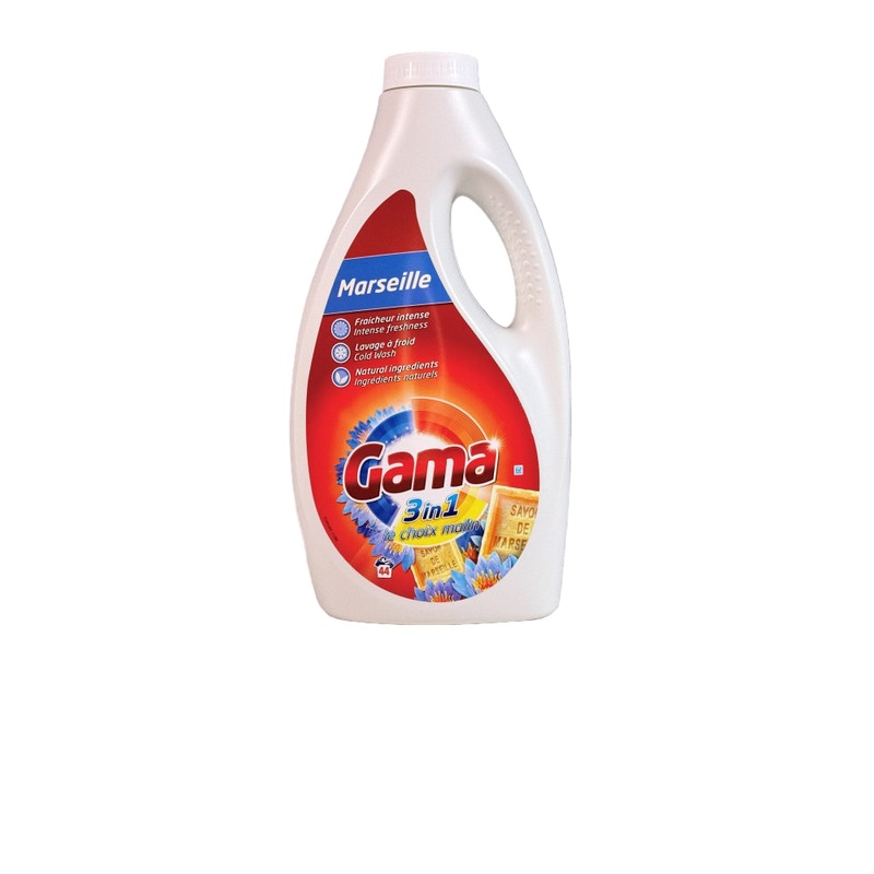 Gama Laundry Gel Marseille 3in1 2.2L | Gama In Lebanon