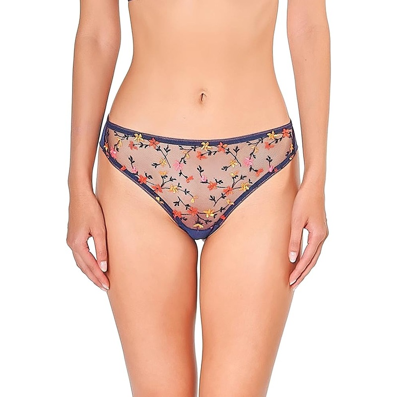 Huit Women’s Navy Blue Thong AMZ188