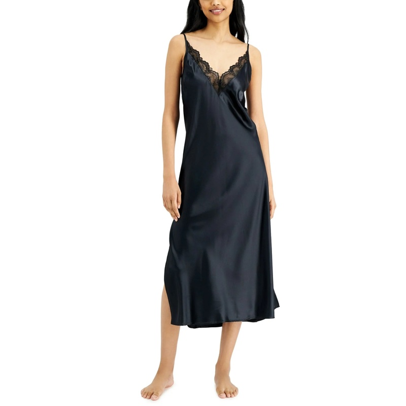 INC International Concepts Women’s Black Nightgown ABU131,