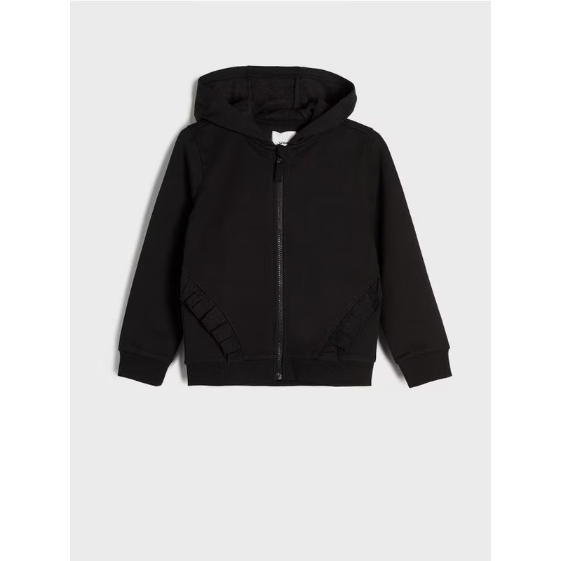 Sinsay Baby Girl Black Hooded Jacket | Sinsay In Lebanon