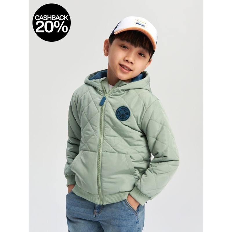 Sinsay Boy Khaki Puffed Jacket | Sinsay In Lebanon