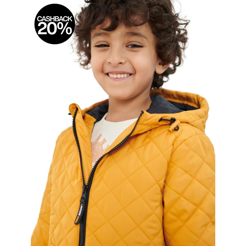 Sinsay Boy’s Yellow Mustard Plain Quilted Jacket | Sinsay In Lebanon