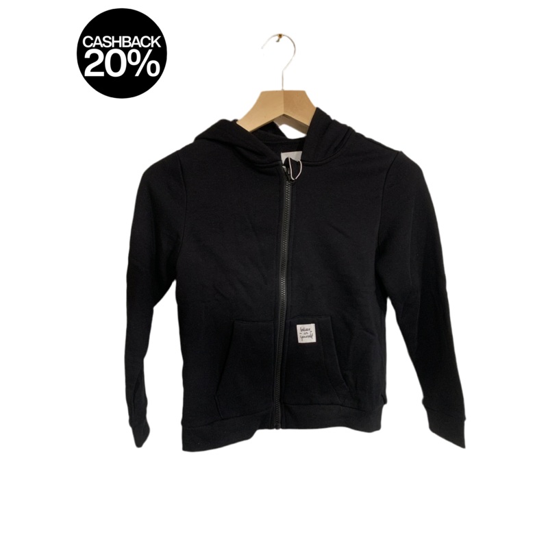 Sinsay Girl’s Black Hooded Jacket | Sinsay In Lebanon