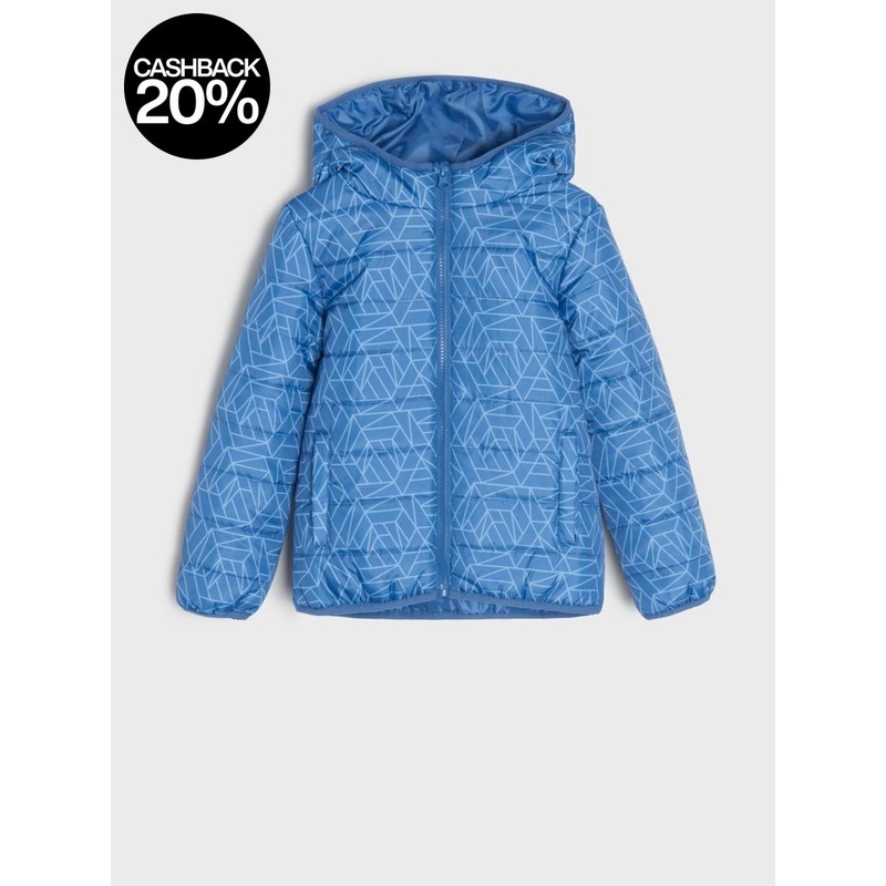 Sinsay Girl’s Blue Striped Quilted Jacket |Sinsay In Lebanon