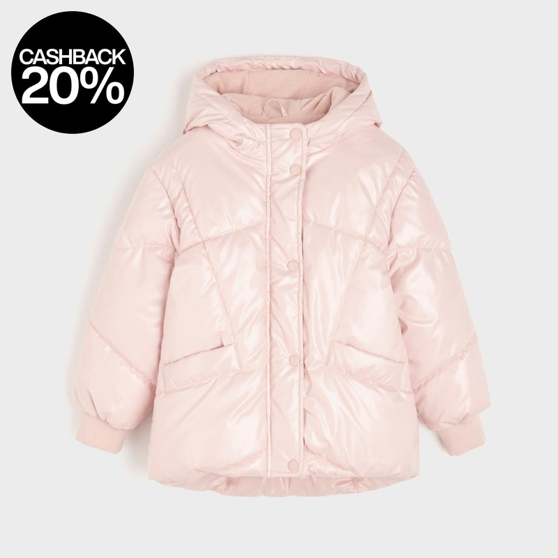 Sinsay Girl’s Light Pink Insulated Jacket | Sinsay In Lebanon