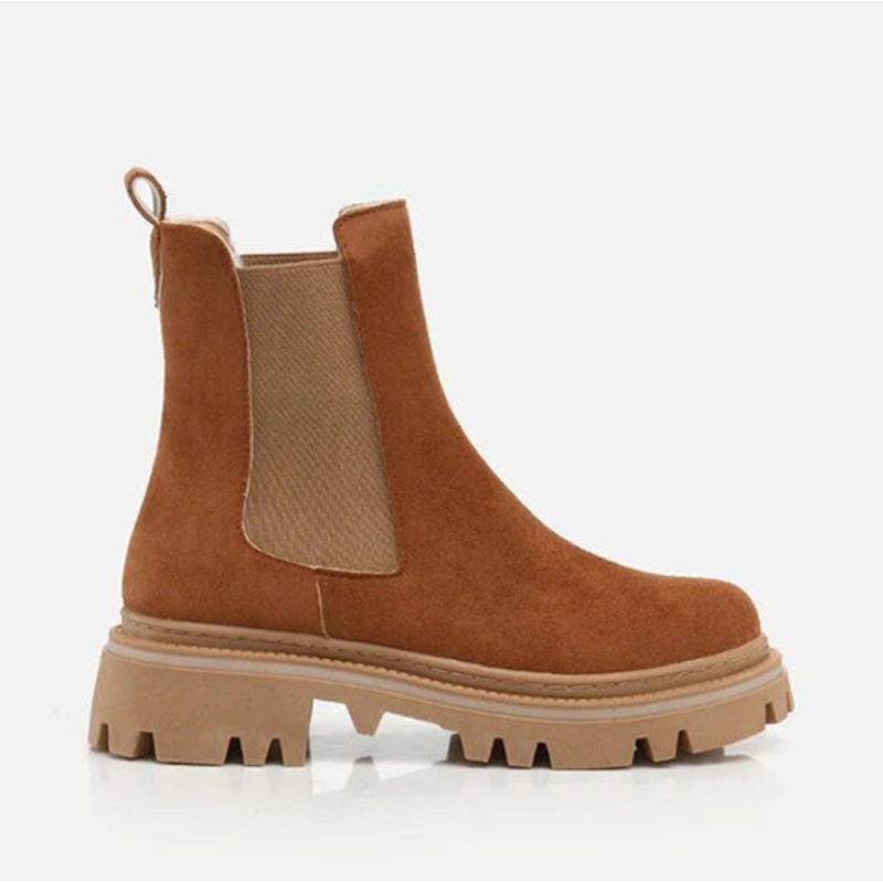 Universal Thread Women’s Camel Celina Wide Width Chelsea Boots | Universal Thread In  Lebanon