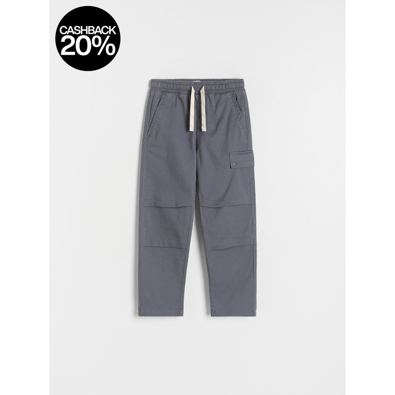 Reserved Boy’s Grey Regular Trousers Pant | Reserved In Lebanon