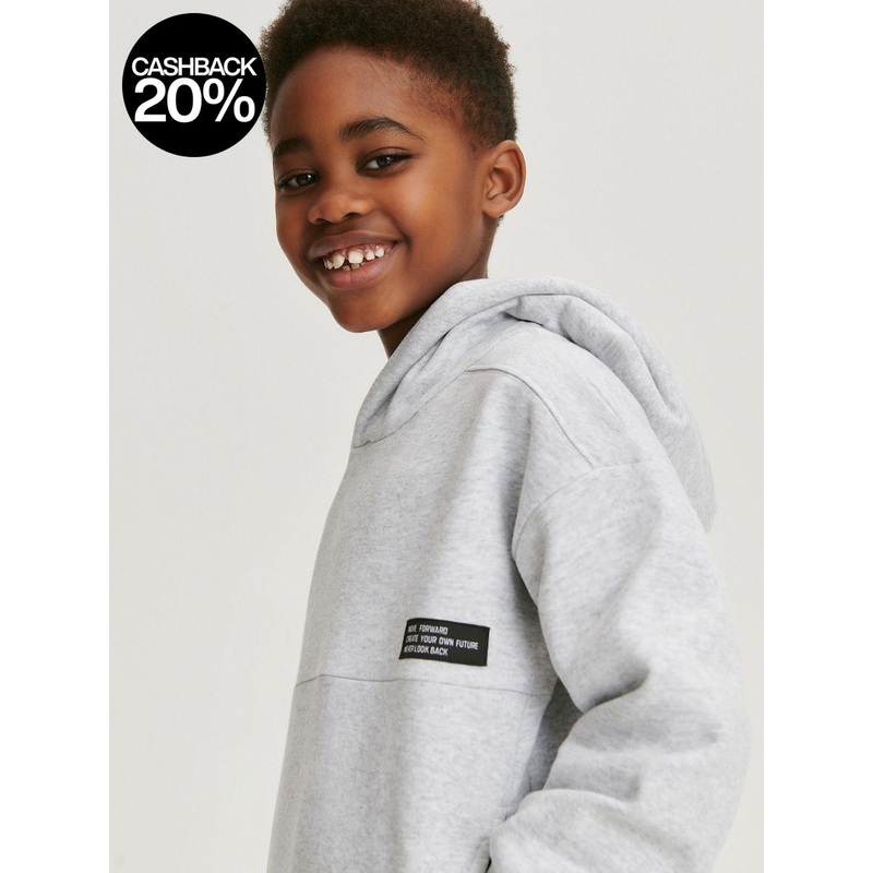 Reserved Boy’s Light Grey Hoodie | Reserved In Lebanon