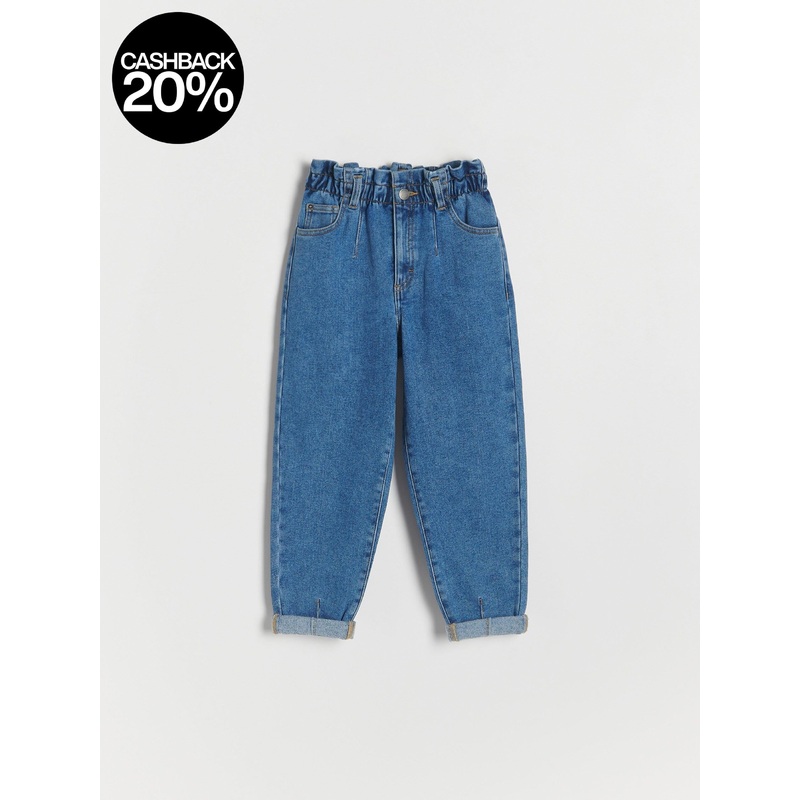 Reserved Girl’s Blue Insulated Baggy Jeans | Reserved In Lebanon