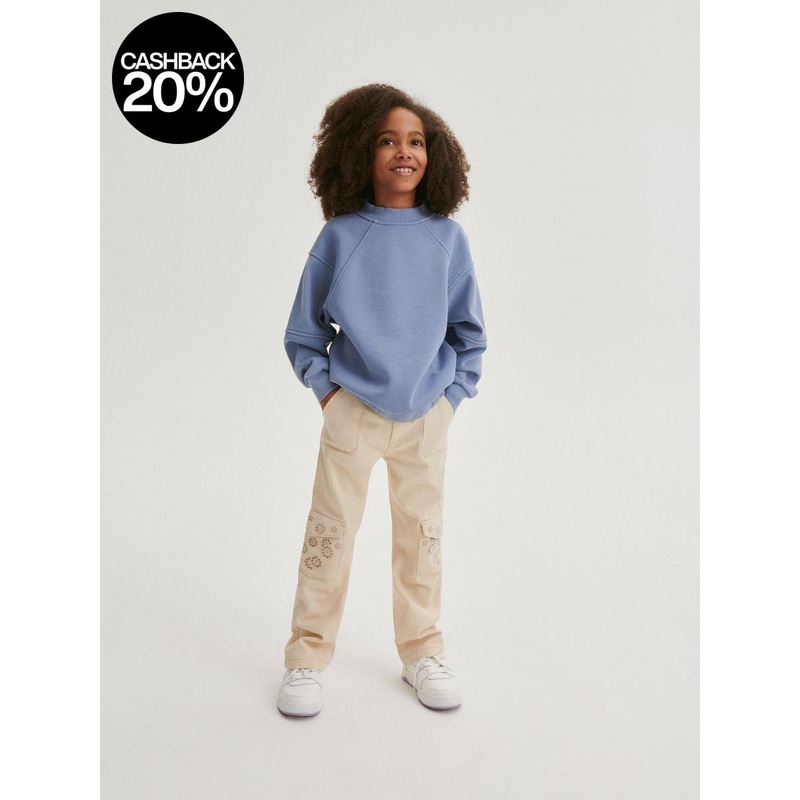 Reserved Girl’s Blue Stretchable Sweatshirt | Reserved In Lebanon