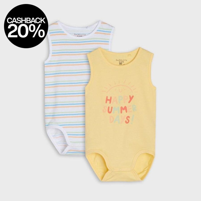 Sinsay Baby Boy’s Multicolor Sleeveless Bodysuit |Sinsay In Lebanon