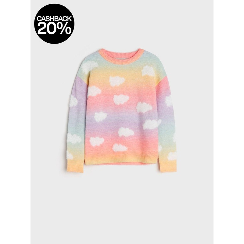 Sinsay Baby Girl’s Multicolor Long Sleeve Sweater |Sinsay In Lebanon