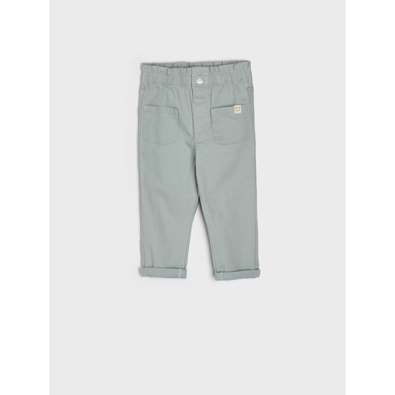 Sinsay Baby Girl’s Pale Green Paperbag Jeans | Sinsay In Lebanon