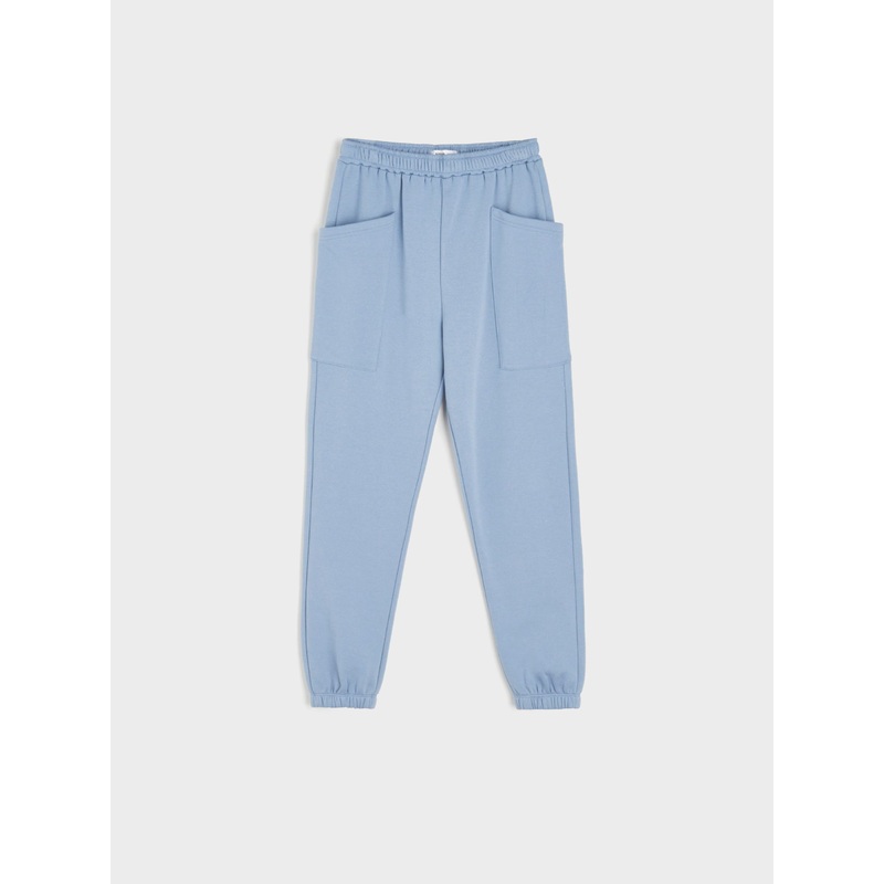 Sinsay Girl’s Blue Sweatpants With Cuffs | Sinsay In Lebanon