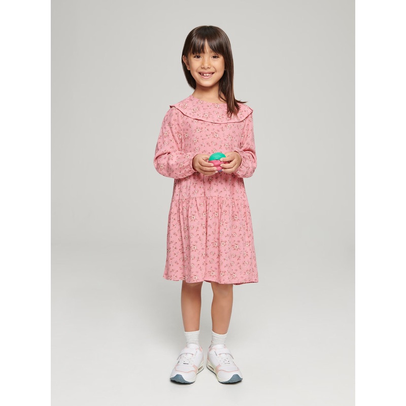 Sinsay Girl’s Pink Floral Dress | Sinsay In Lebanon
