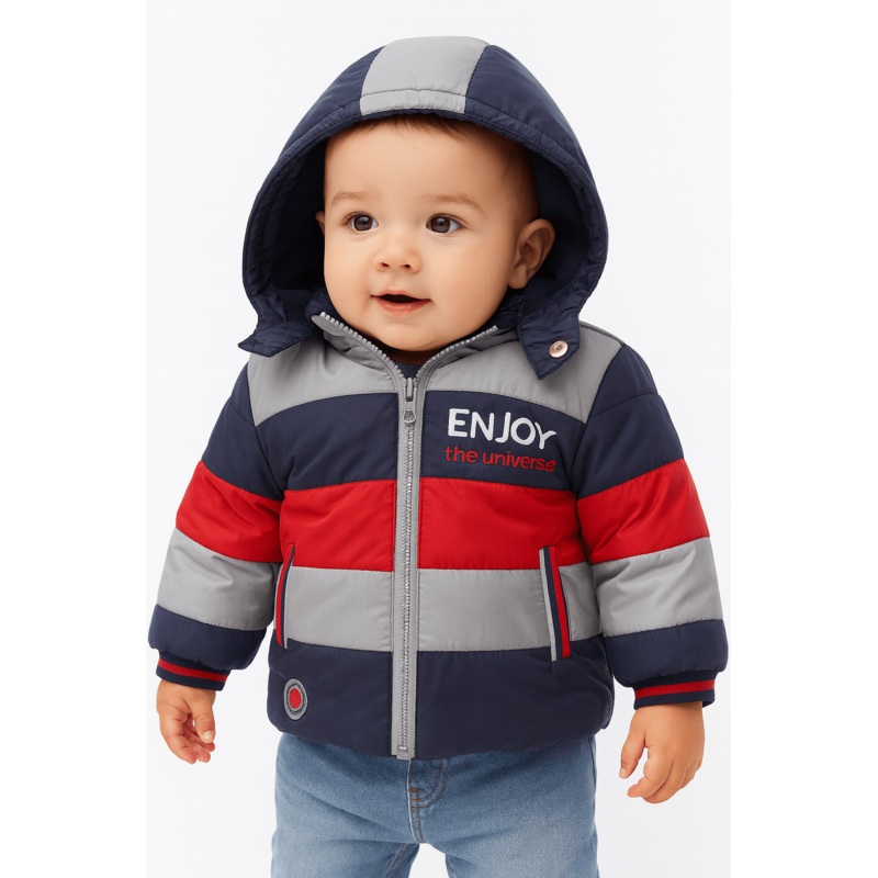 Boboli Baby Boy’s Multicolored Puffer Jacket| Boboli in Lebanon