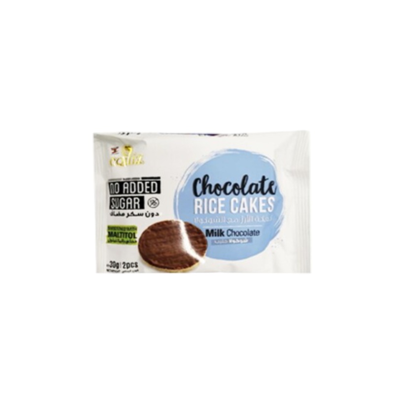 Equia Rice Cake Chocolate 30GR 2PCS | Equia In Lebanon