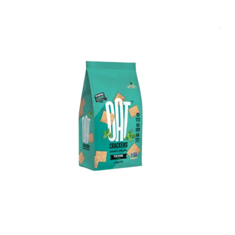 Equia Thyme Oat Crackers 50g | Equia In Lebanon