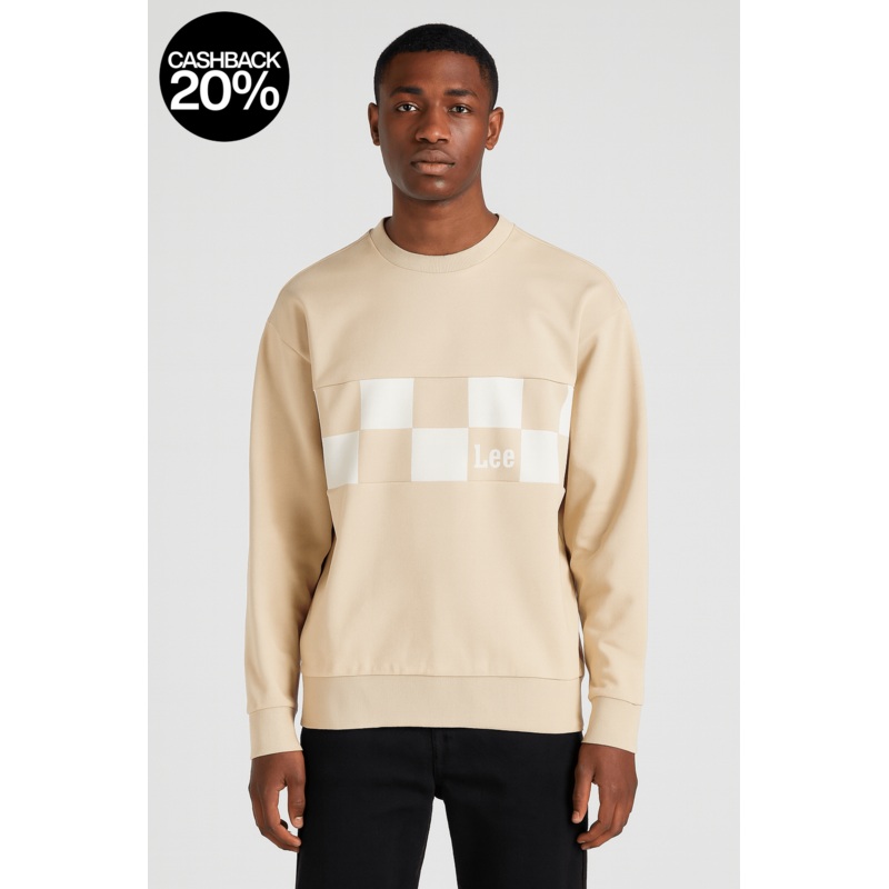 Lee  Men’s Beige Sweatshirt | Lee in Lebanon