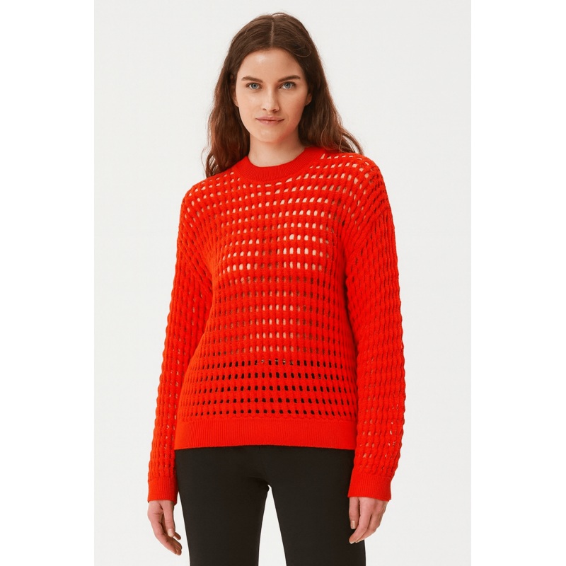 LeGer Women’s Brick Long-Sleeve Blouse | LeGer in Lebanon