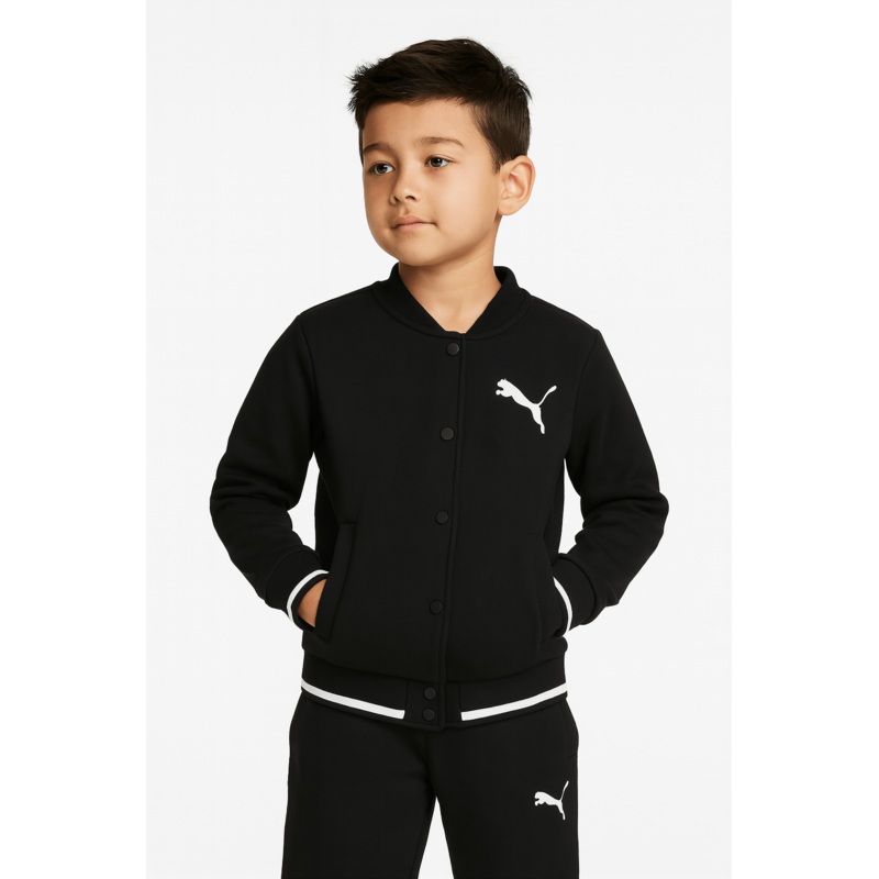 Puma Kid’s Black Buttoned Jacket | Puma in Lebanon