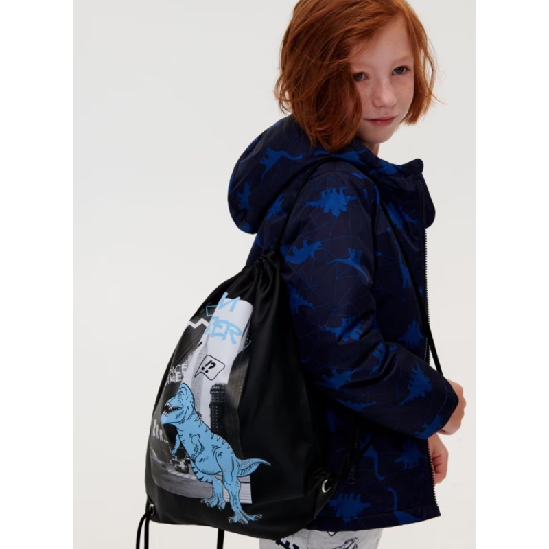 Sinsay Boy’s Black Drawstring Bags ANFK464