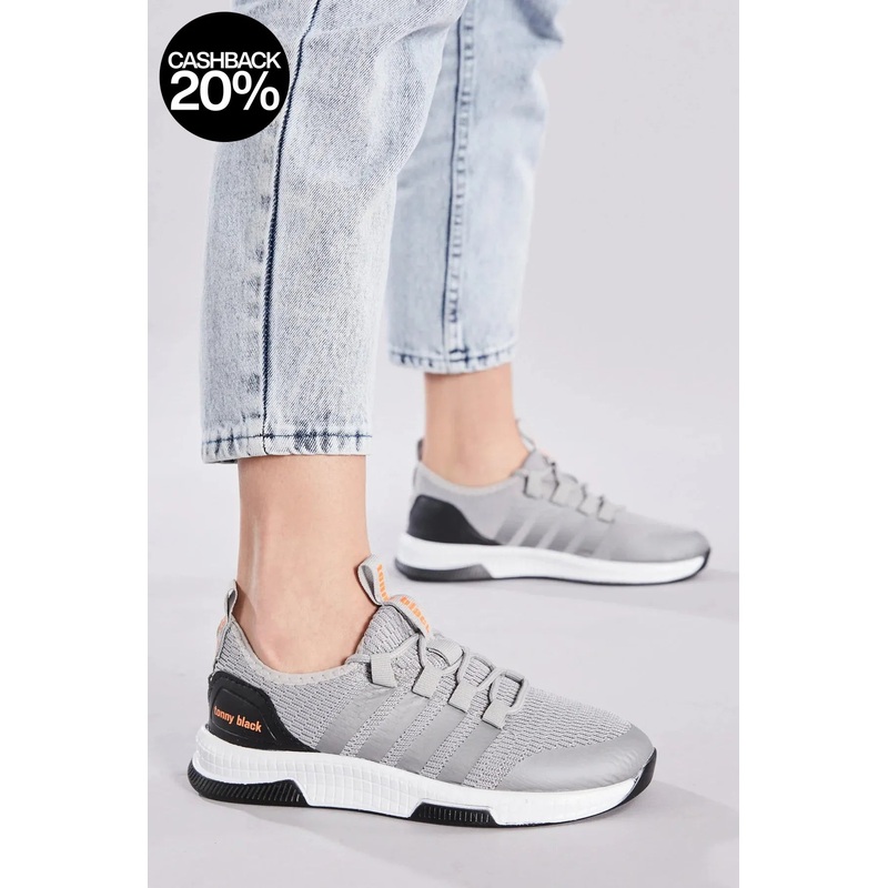 Tonny Black Unisex Light Grey Smoked Sneakers | Tonny Black In Lebanon