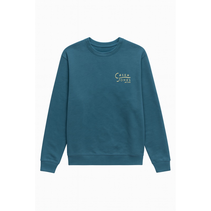 Wrangler Men’s Petrol Crew Neck Long Sleeve Sweatshirt | Wrangler In Lebanon