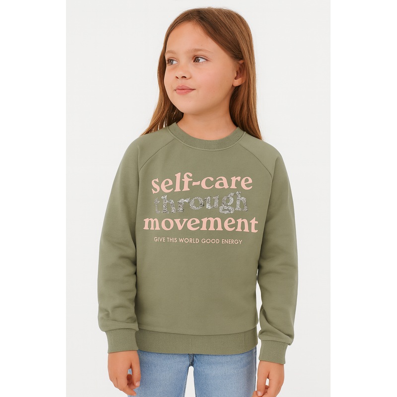 S.Oliver Girl’s Green Long-Sleeve Sweatshirt |S.Oliver in Lebanon