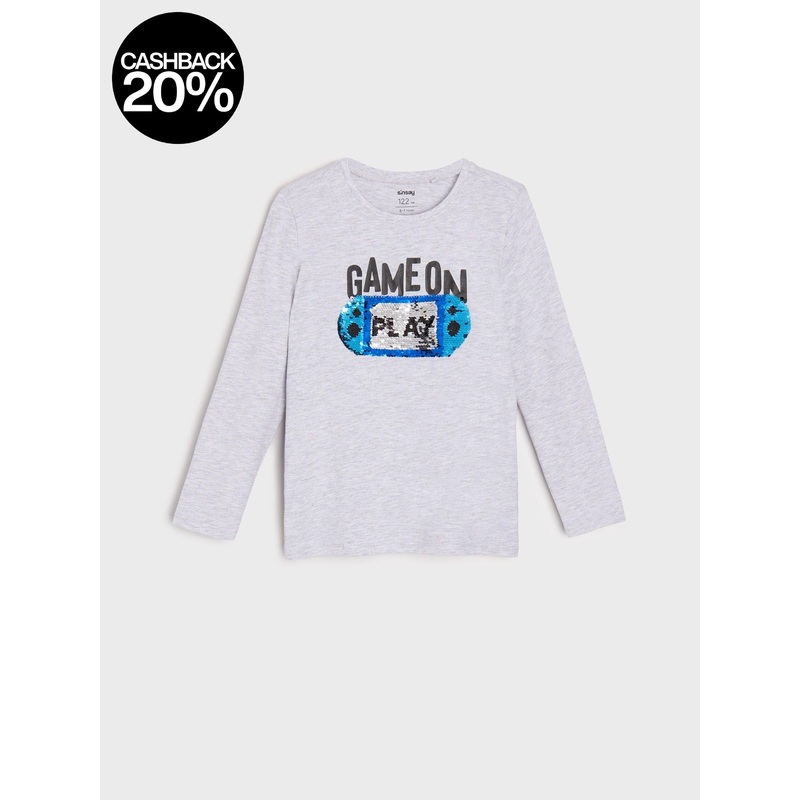 Sinsay Baby Boy’s Light Gray Blouse | Sinsay In Lebanon
