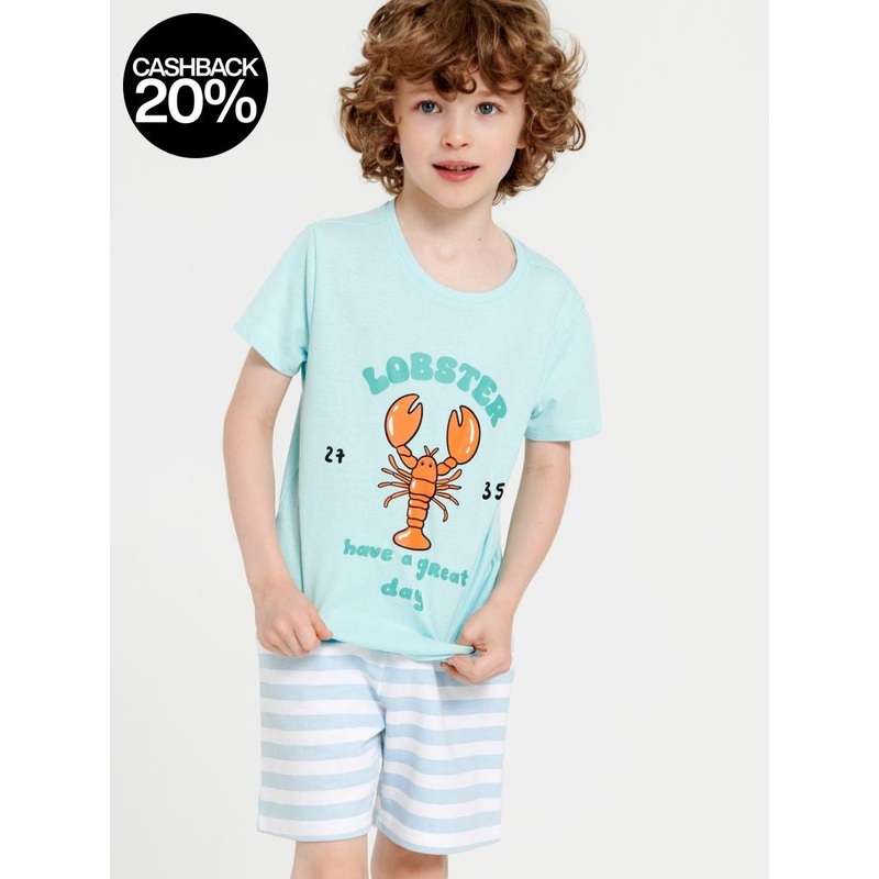 Sinsay Boy’s Blue Printed T-Shirt |Sinsay In Lebanon