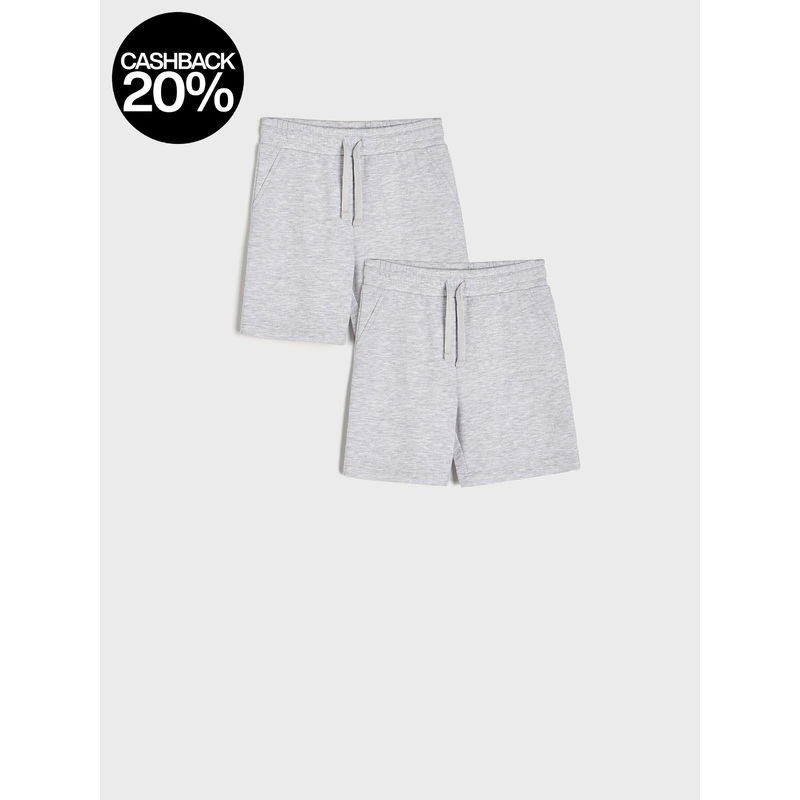 Sinsay Boy’s Light Grey Set of 2 Shorts | Sinsay In Lebanon