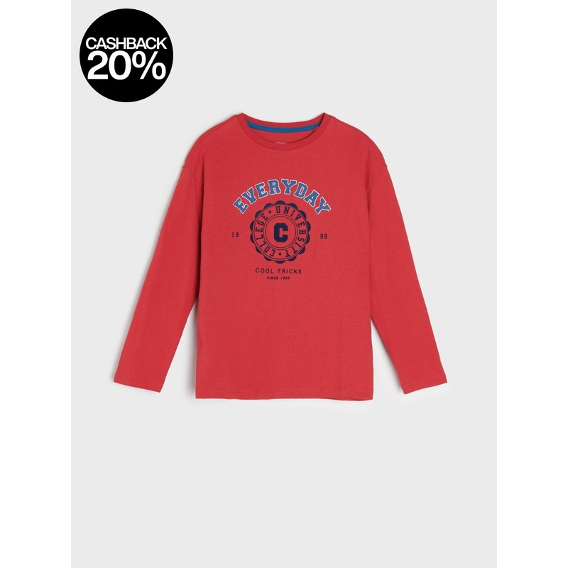 Sinsay Boy’s Red Long Sleeve Blouse | Sinsay In Lebanon