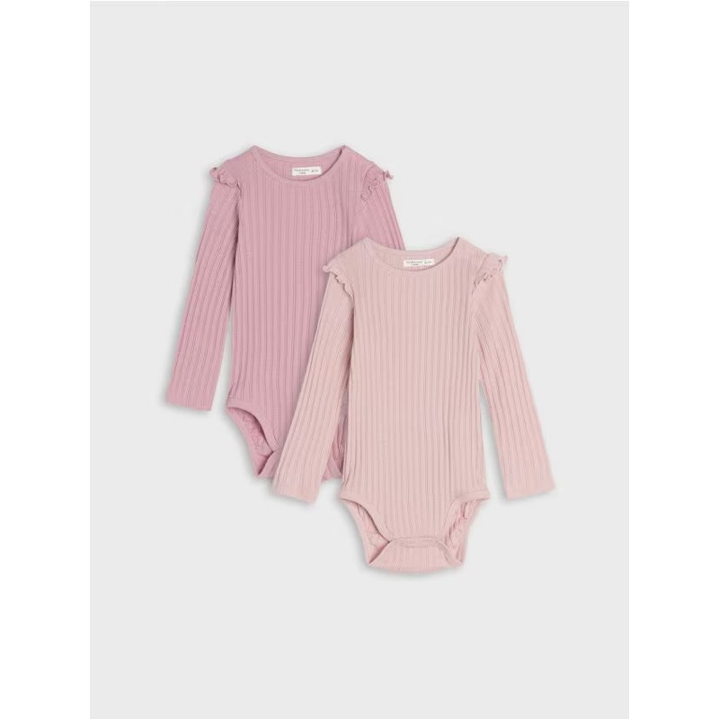 Sinsay Fox & Bunny Baby Girl’s Multi-Purple Body Suit | Sinsay In Lebanon