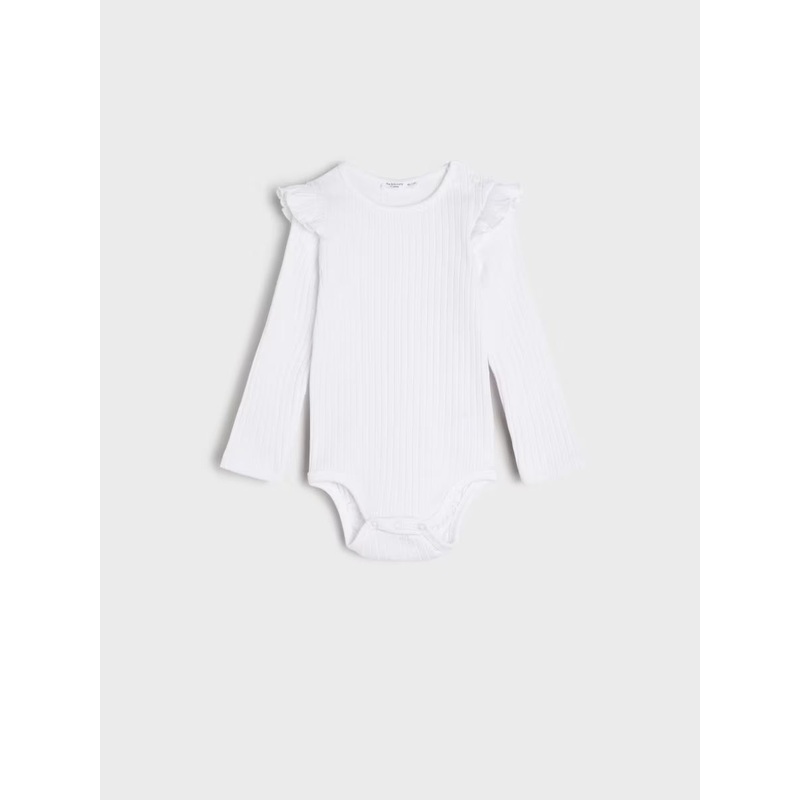 Sinsay Fox & Bunny Baby Girl’s White Body Suit | Sinsay In Lebanon