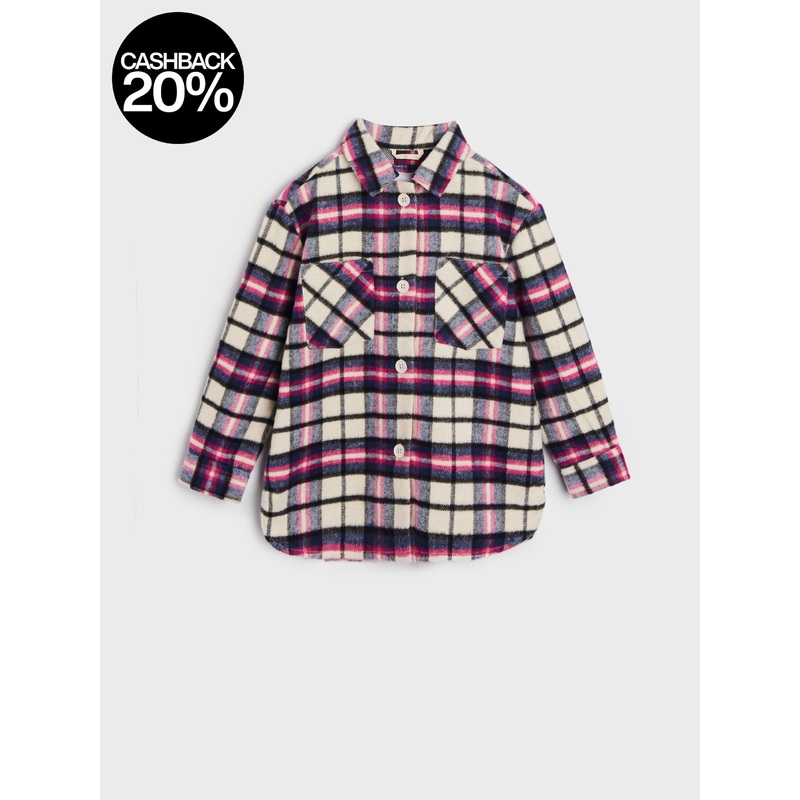 Sinsay Girl’s Multicolor Checkered Shirt | Sinsay In Lebanon