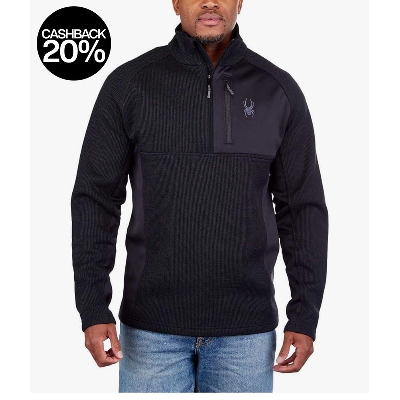 Spyder Men’s Black Long-Sleeve Sweatshirt |Spyder In Lebanon