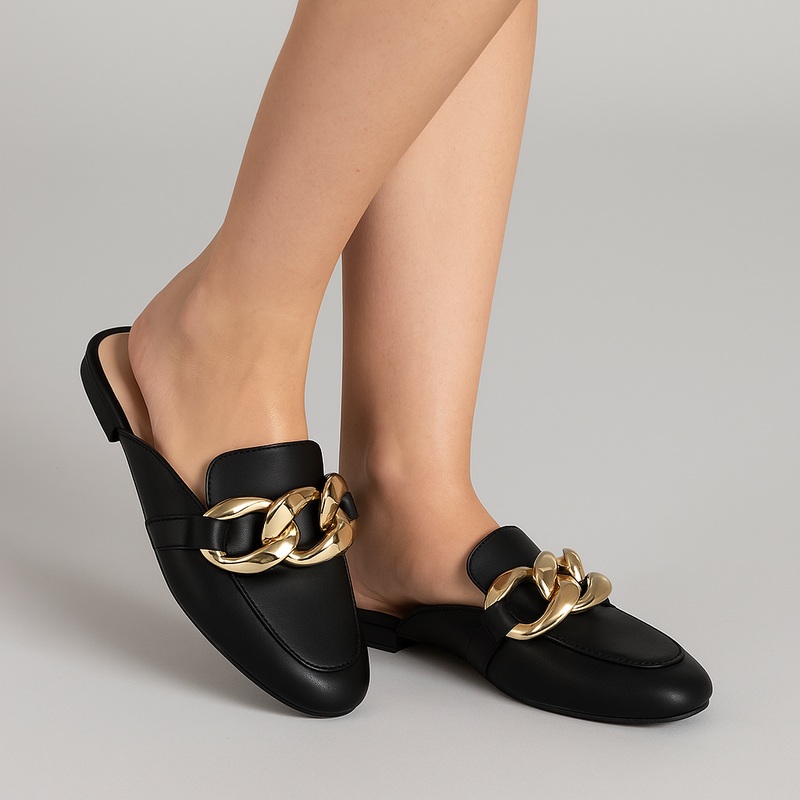 Steve Madden Women’s Black Synthetic Kiki Slipper’s | Steve Madden In Lebanon