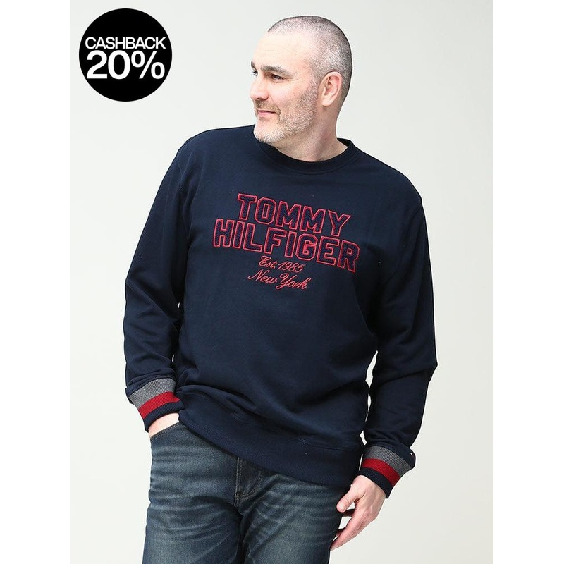 Tommy Hilfiger Men’s Navy Blue Sweatshirt |Tommy Hilfiger In Lebanon