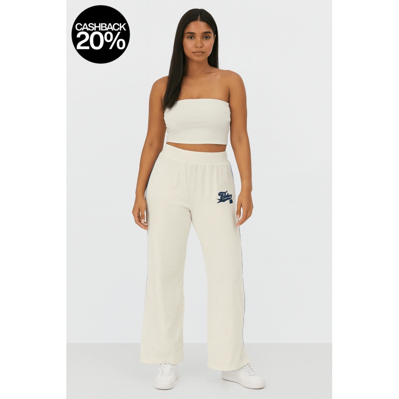 Forever 21 Women’s White High Rise Flare Cut Pant | Forever 21 In Lebanon