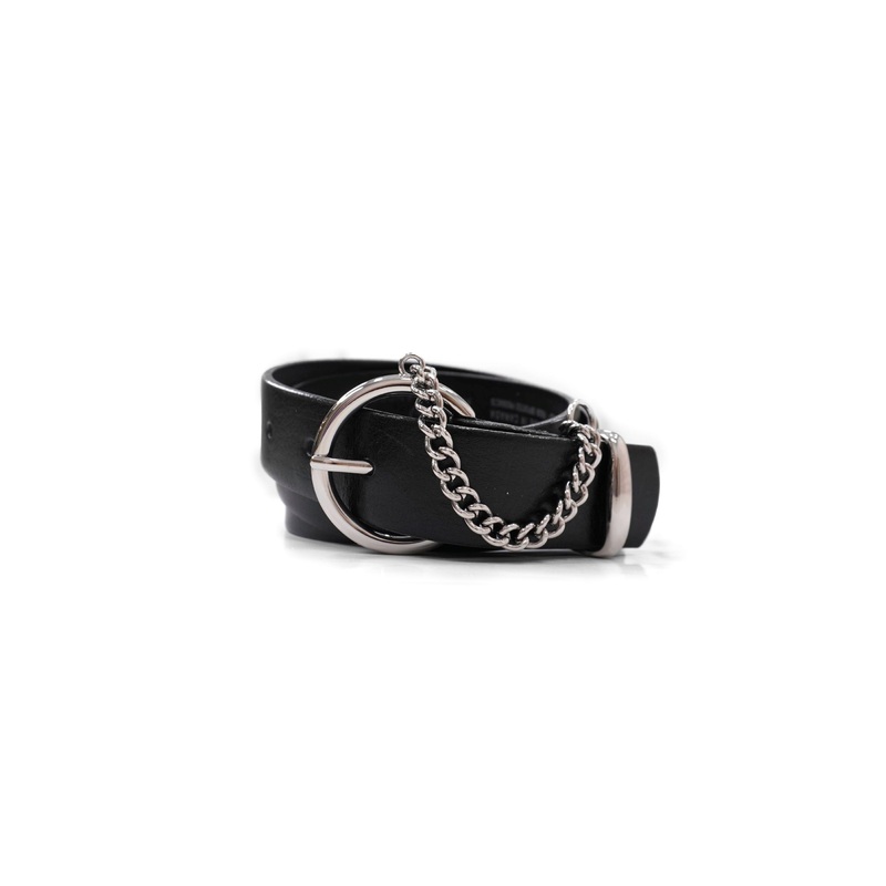 Landes – Chain Detail Leather Belt