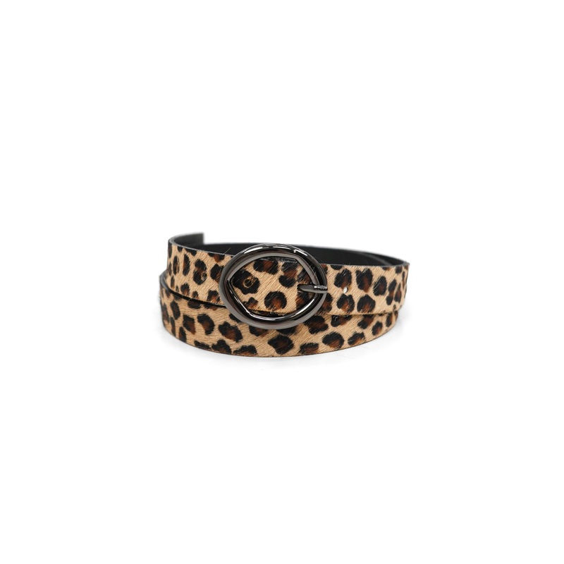 Landes – Leopard Leather Belt|BEIGE|S|M|L|XL