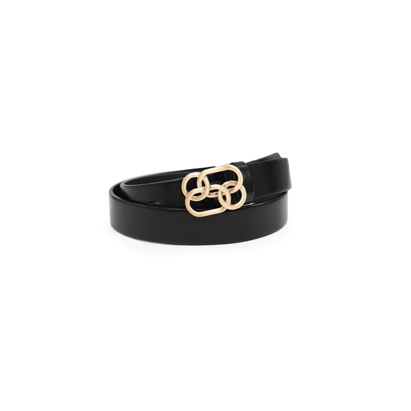 Landes – Stud Buckle Leather Belt