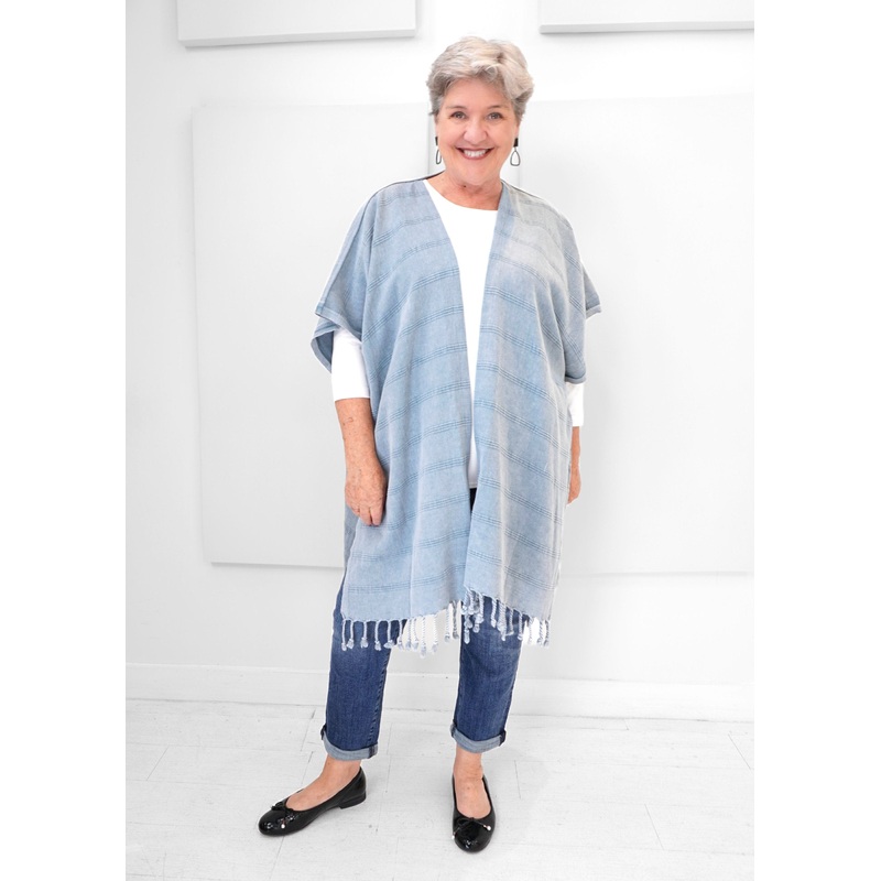 Pokoloko – Becky Coverup|GREY|BLACK|ONE SIZE