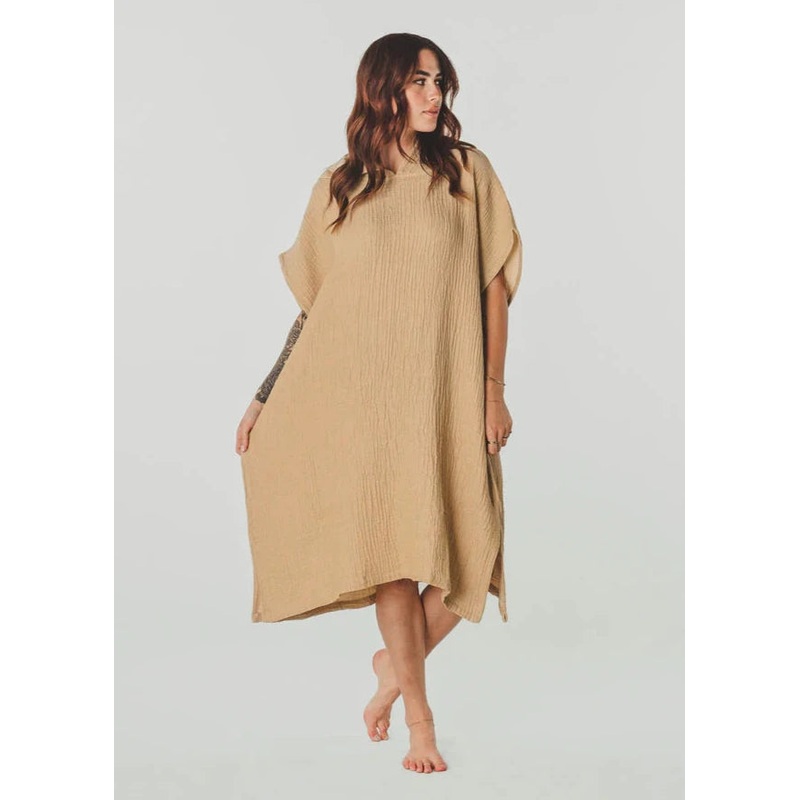Pokoloko – Shoreline Poncho|SAND|PEBBLE|ONE SIZE