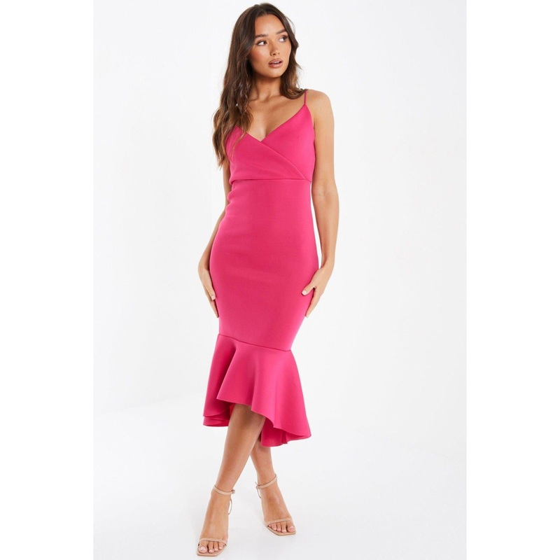 Quiz Women’s Pink Dress UJCFR FE493