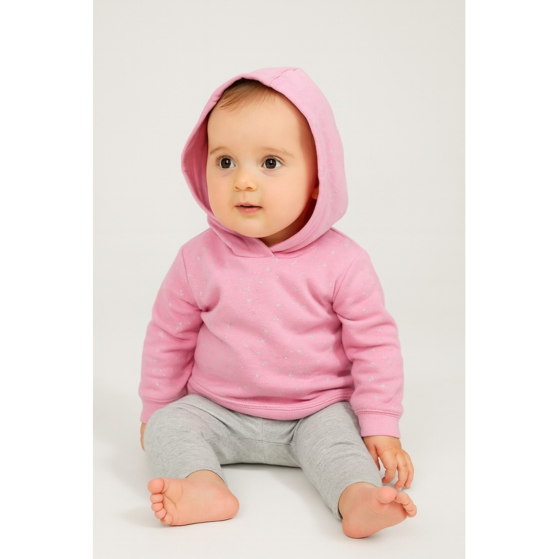 S.Oliver Baby Girl’s Pink Long-Sleeve Hoodie |S.Oliver in Lebanon