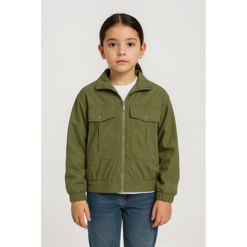 S.Oliver Girl’s Khaki Pocket Jacket |S.Oliver in Lebanon