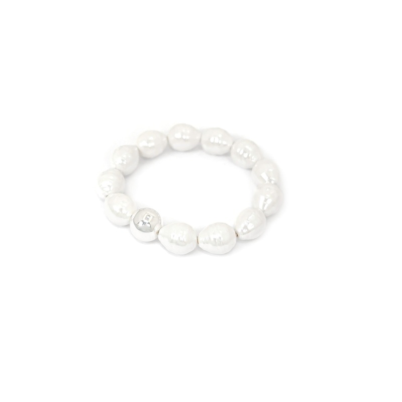Simon Sebbag – Stretch Baroque Pearl Bracelet