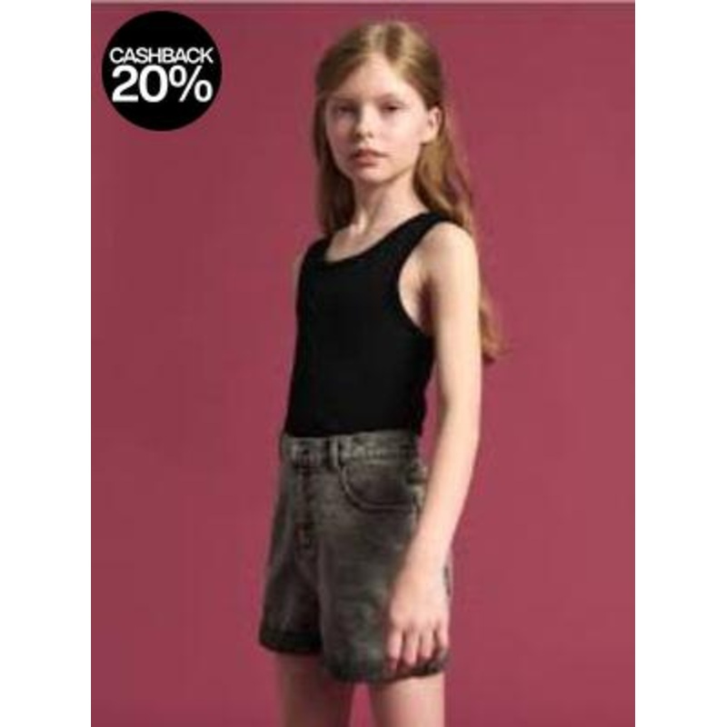 Sinsay Girl’s Washed Blacked Jeans Shorts | Sinsay In Lebanon